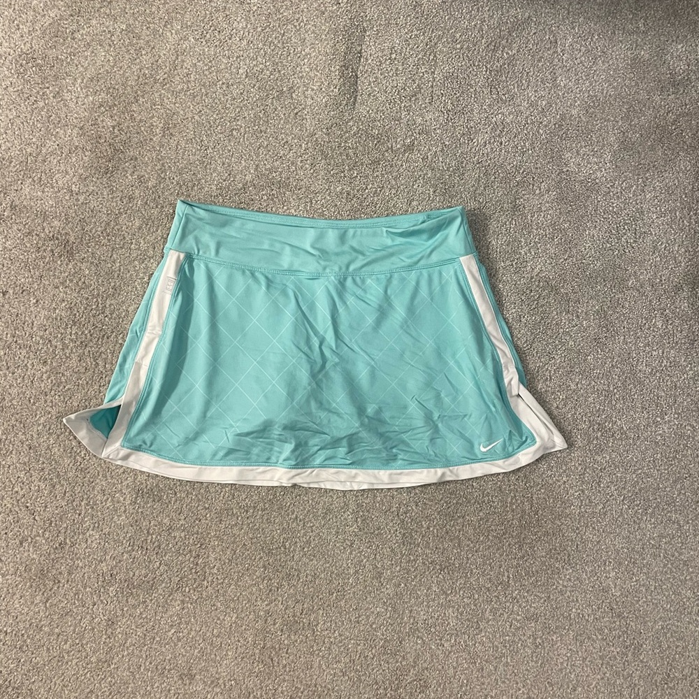 Mint/teal nike tennis skort